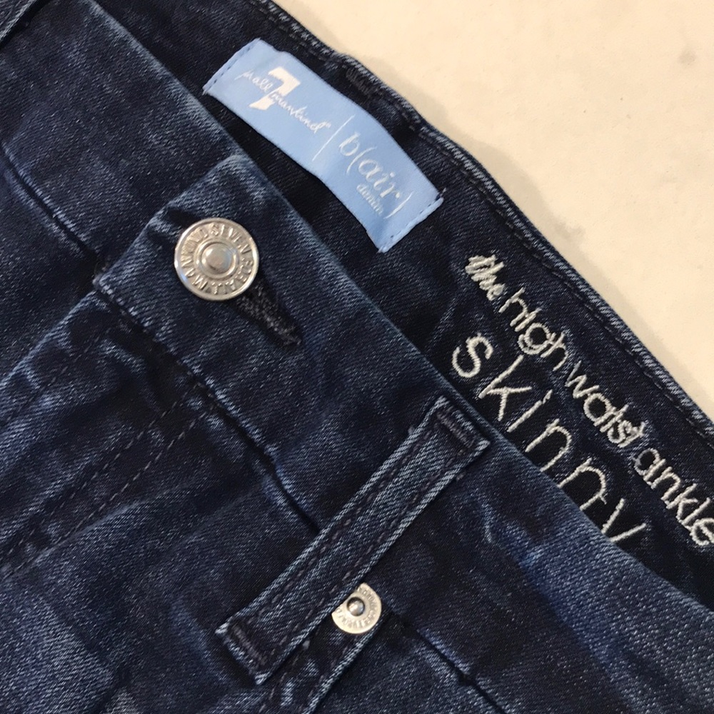 7 For All Man Kind Blair High Waisted Jeans - Picture 2 of 6